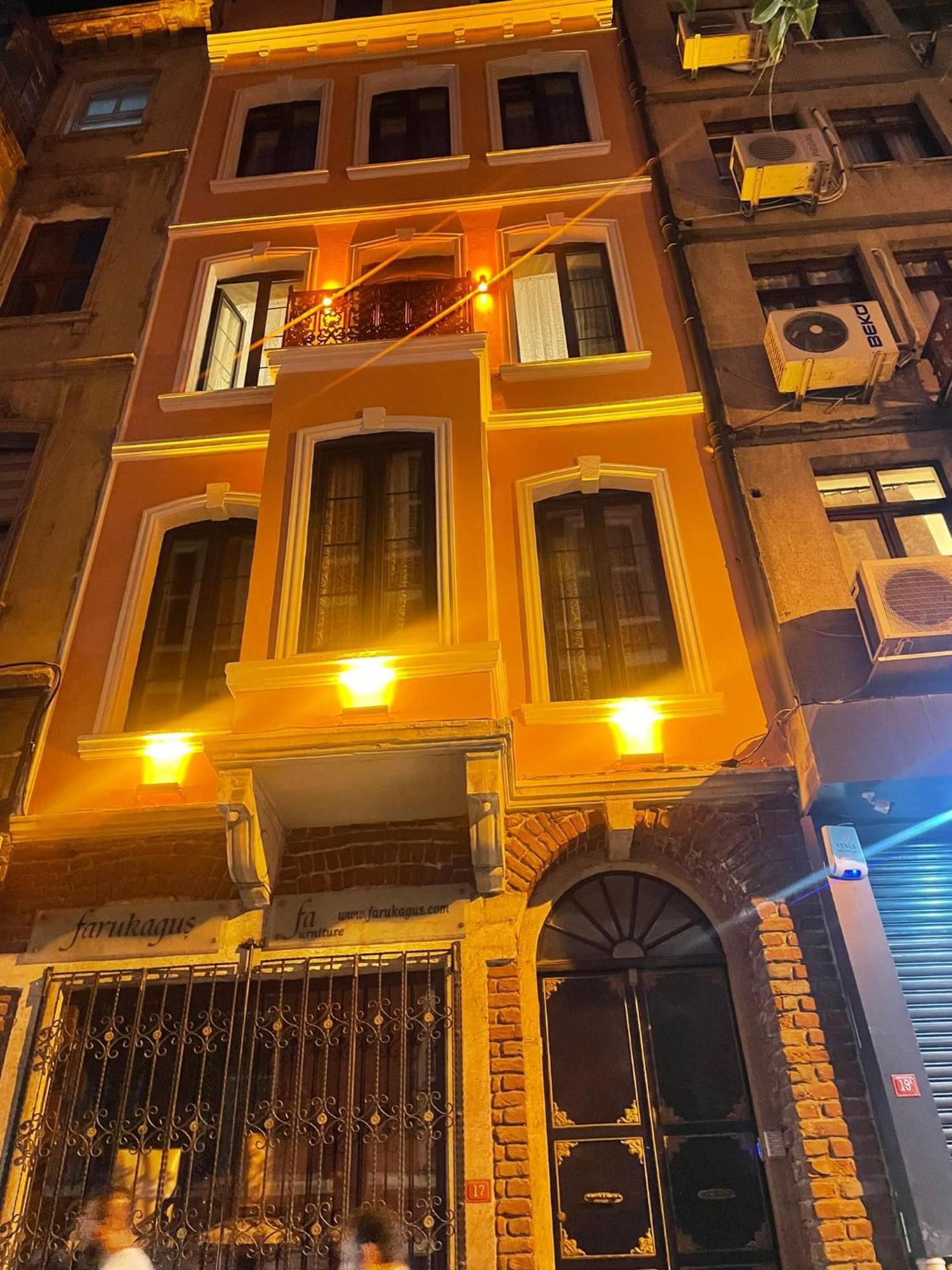 Ferienwohnung Agus Flats Galata Istanbul Exterior foto